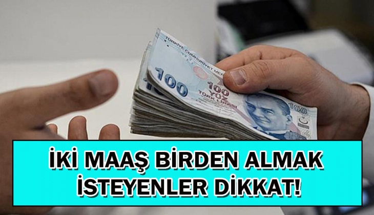 Asgari ücretten az geliri olanlara büyük müjde! Hemen çift maaş alabilirsiniz! Çift maaş almak için ne yapılır?